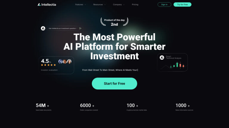 Best Intellectia AI AI Tool Review
