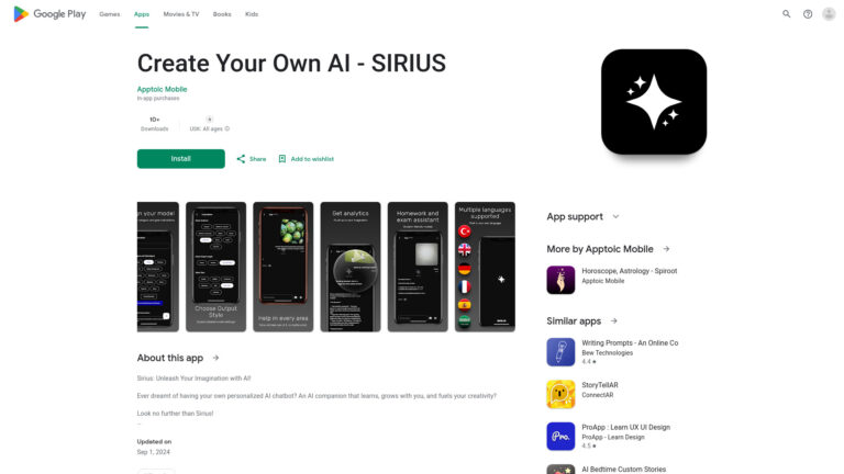 Top Sirius AI AI Tool Review