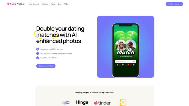 New Dating Photo AI AI Tool Review