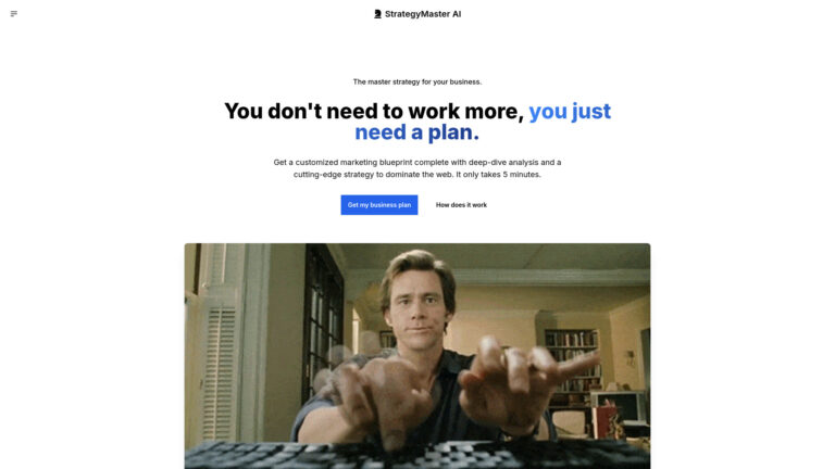 Powerful Strategymaster AI AI Tool Review