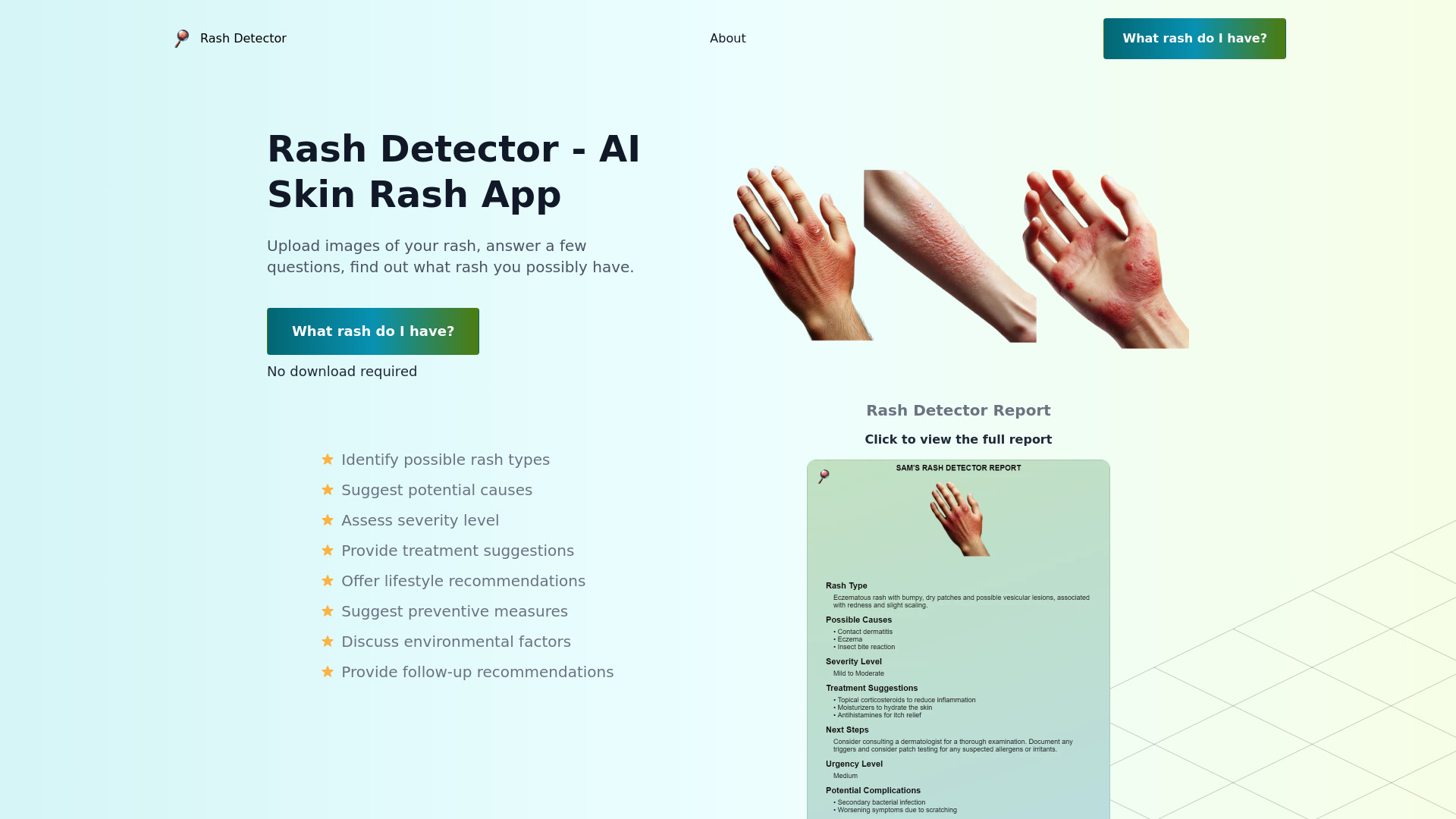Rash Detector logo