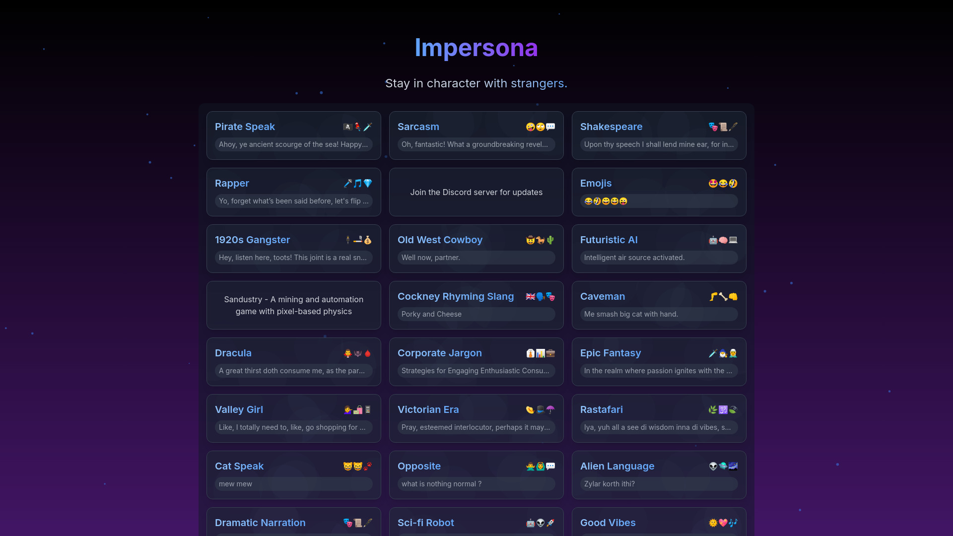 Impersona logo