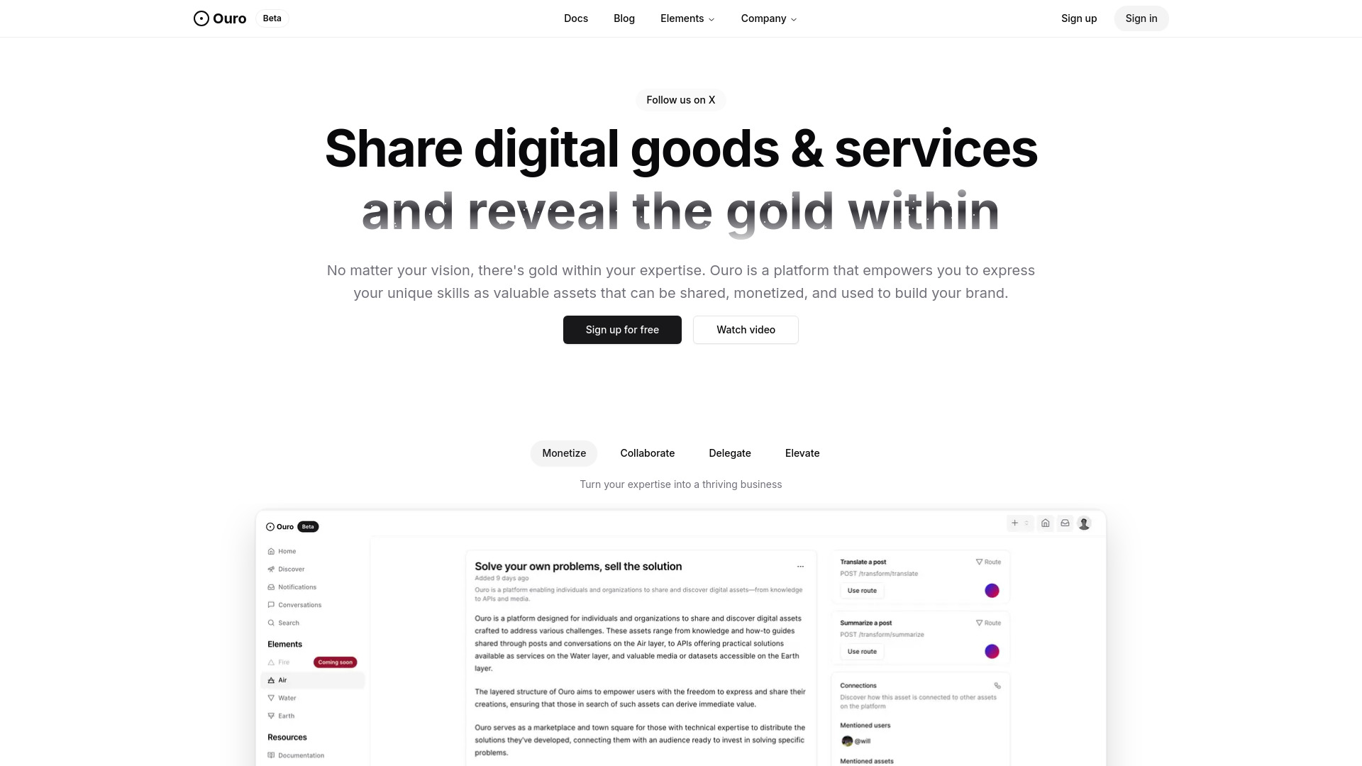 Ouro logo