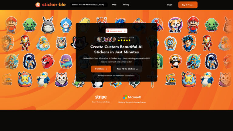 Top Stickerble AI Tool Review