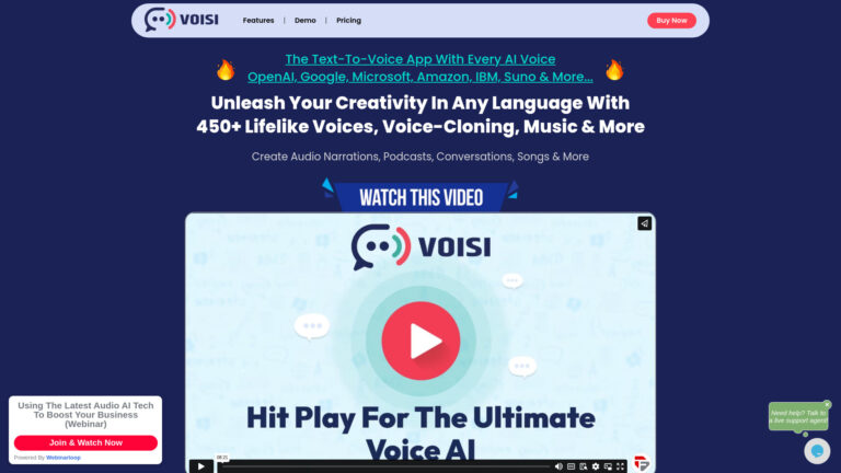 Top Voisi AI AI Tool Review
