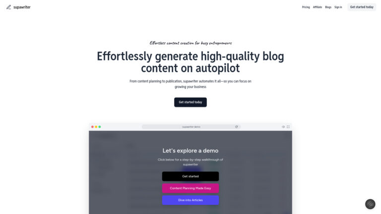 Innovative Supawriter AI Tool Review