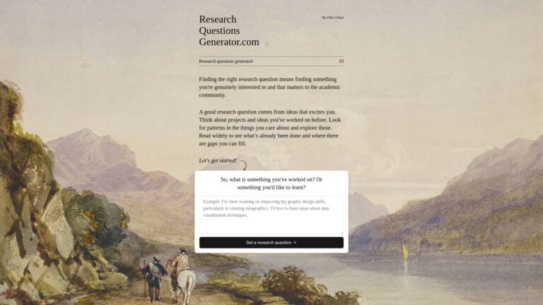 Popular Research Topics Generator AI Tool Review