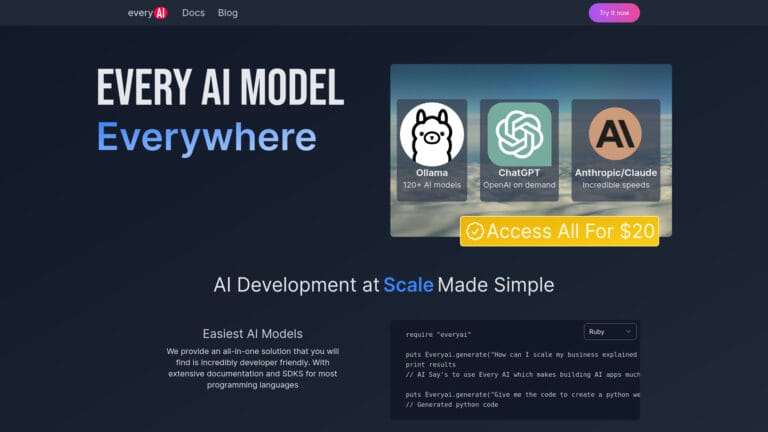Best Every AI AI Tool Review