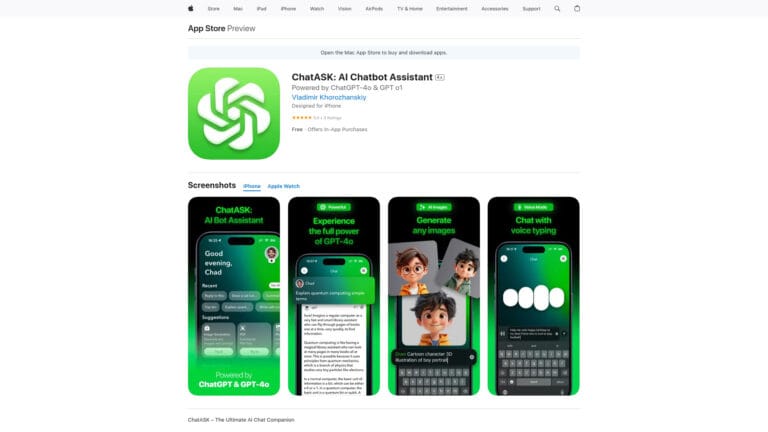 Free Chatask AI Tool Review