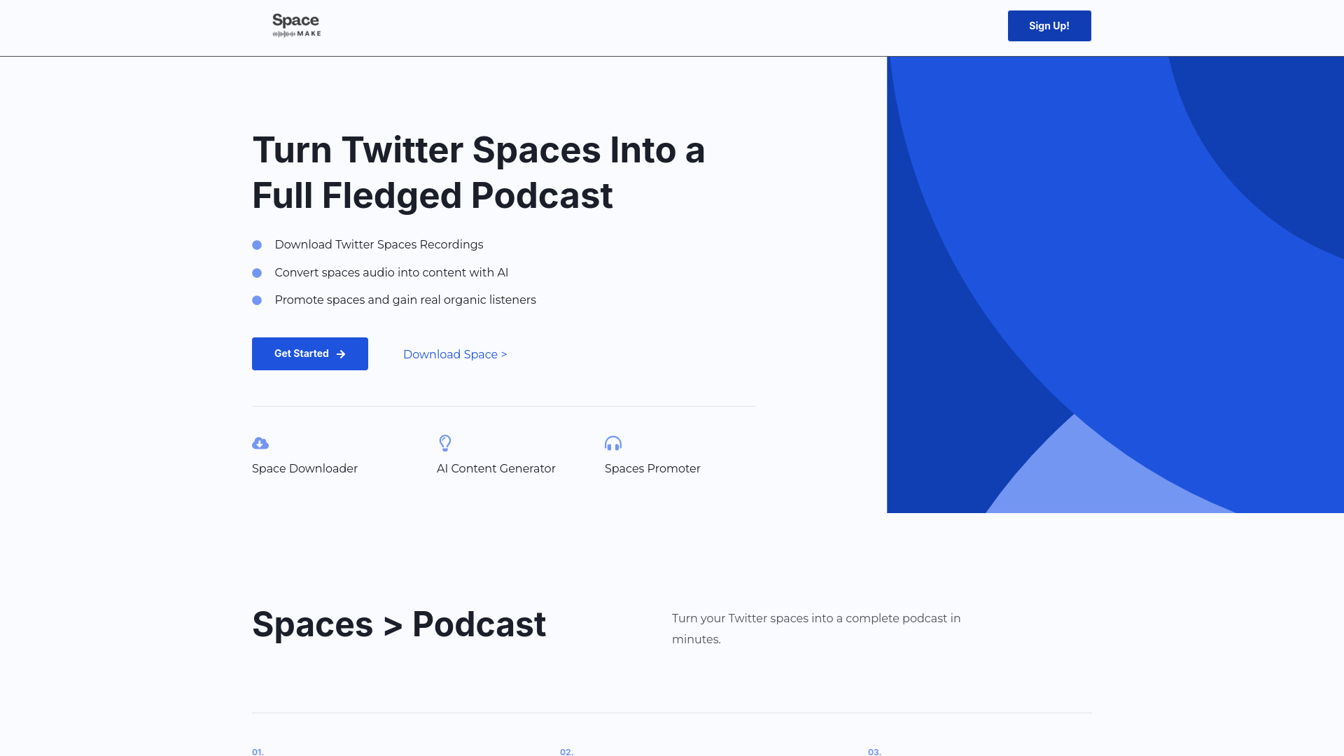 Space Make logo
