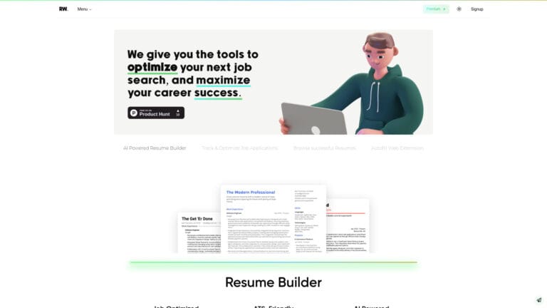 Popular Resumed.work AI Tool Review