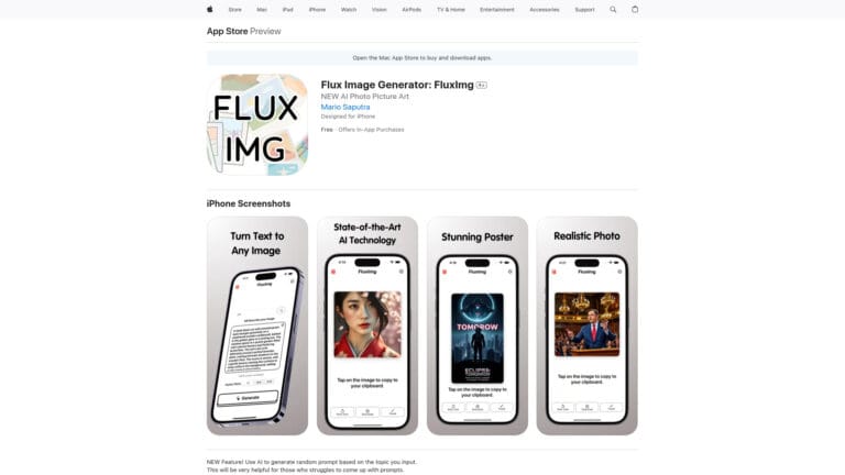 Top Fluximg AI Tool Review
