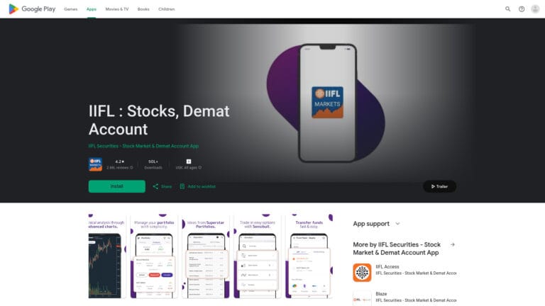 New Iifl Securities Share Market App AI Tool Review