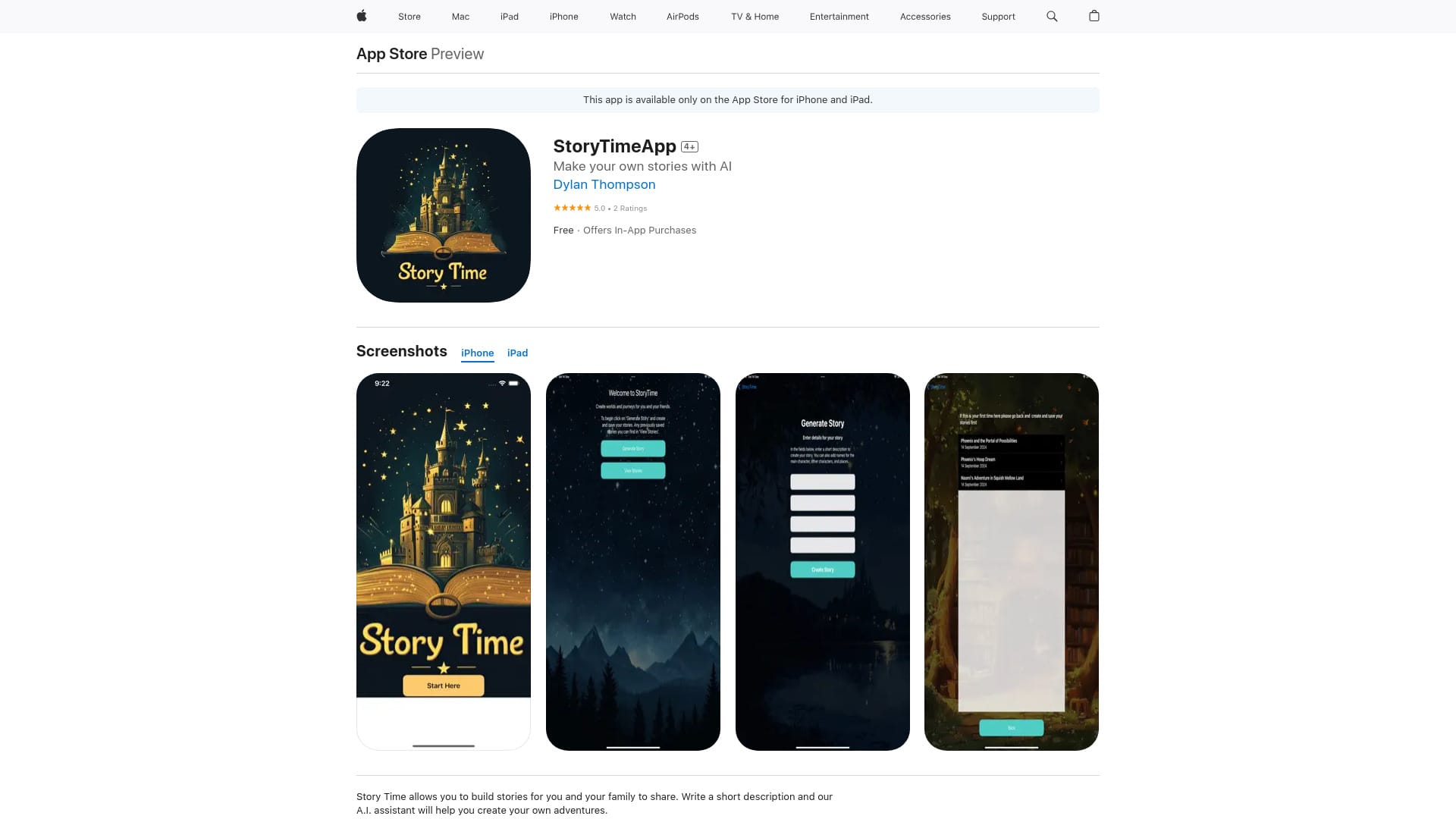 StoryTimeApp logo