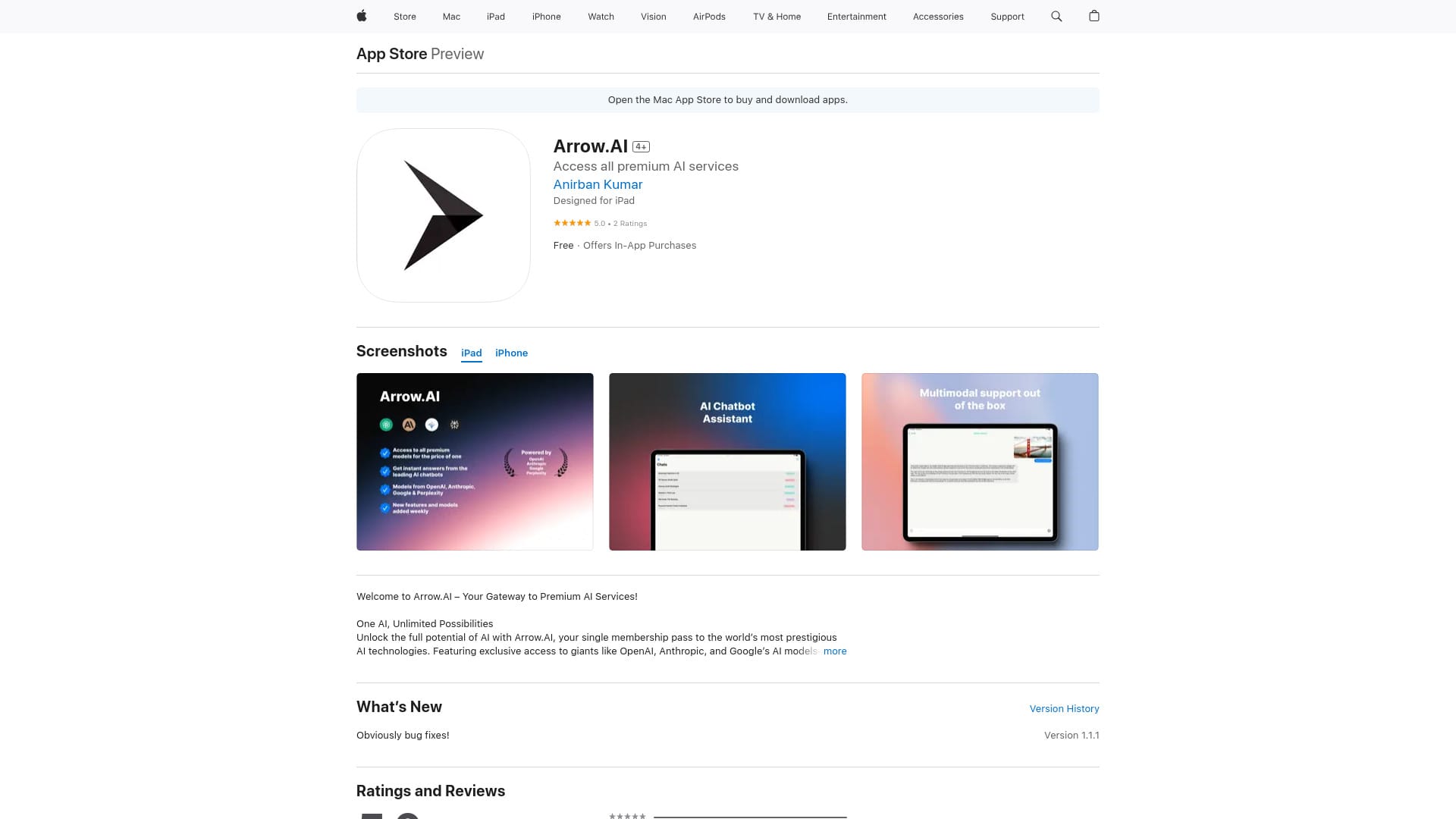 Arrow.AI logo