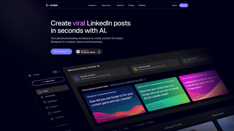 Popular Scripe AI Tool Review
