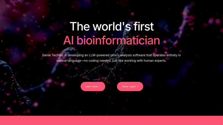 Best Genie Techbio AI Tool Review