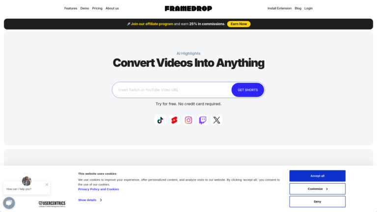 Innovative Framedrop AI Tool Review