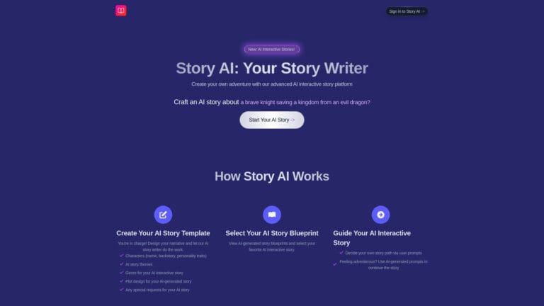 Advanced Story AI AI Tool Review