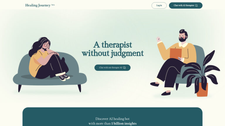 Free Healing Journey AI Tool Review