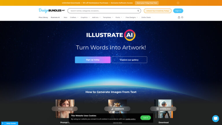 Trending Design Bundles AI Tool Review