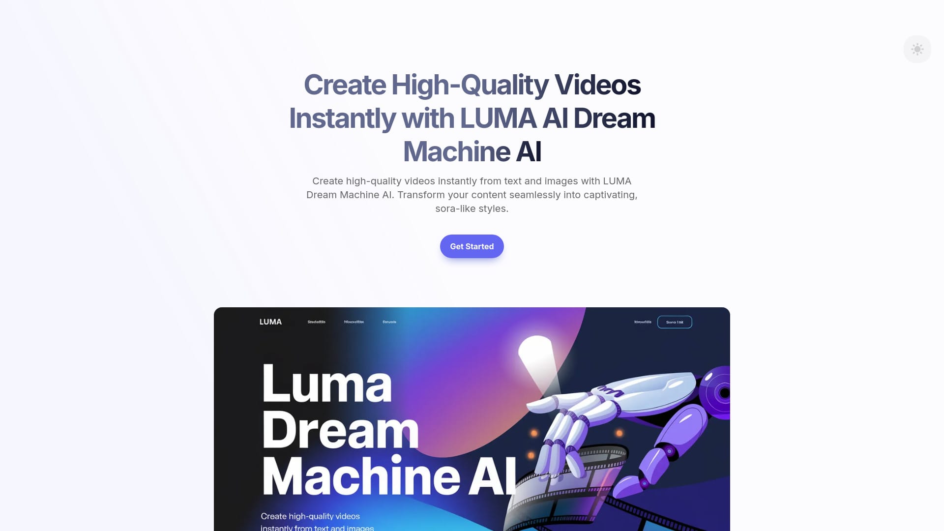 Luma AI Dream Machine logo