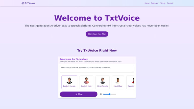 Powerful Txtvoice AI Tool Review