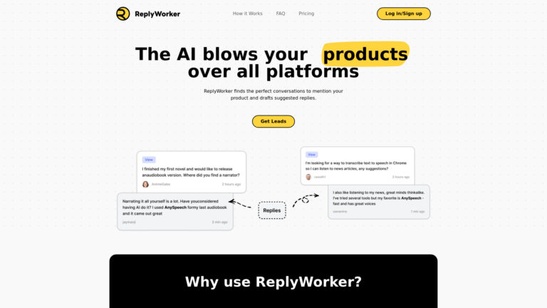Smart Replyworker AI Tool Review