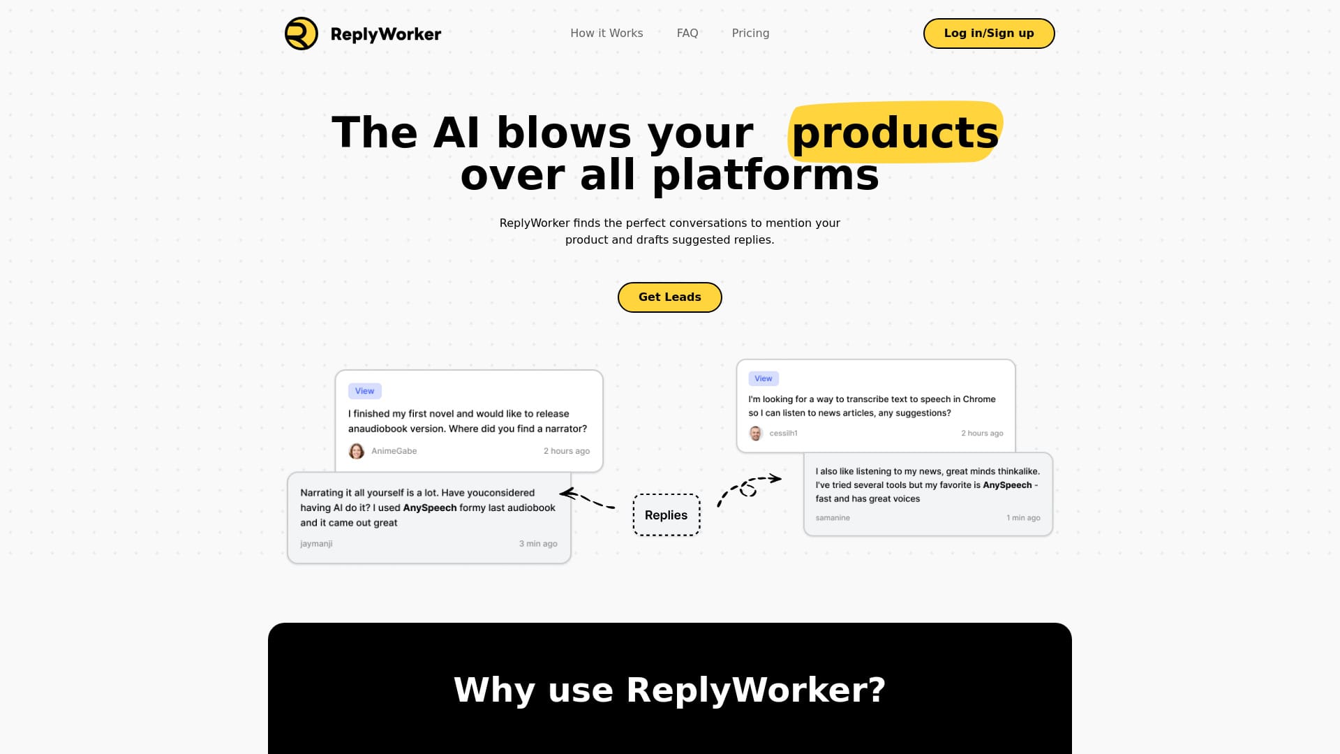 ReplyWorker logo