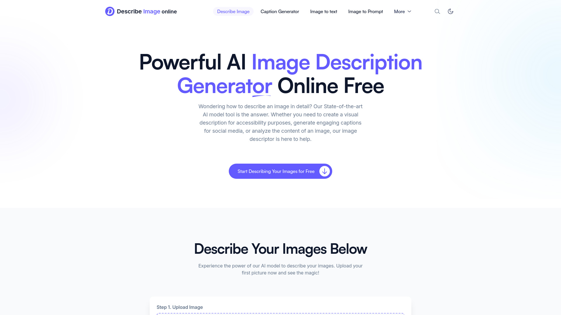 DescribeImage.online logo