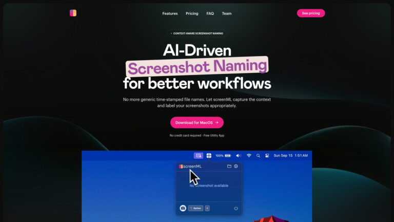 Trending Screenml AI Tool Review