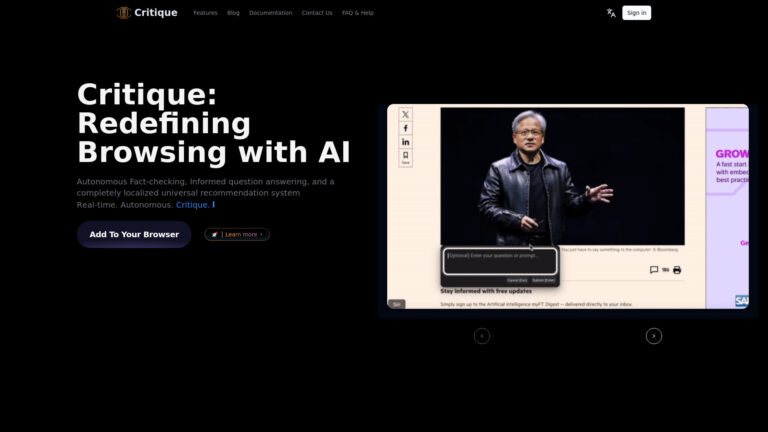 Innovative Critique AI Tool Review