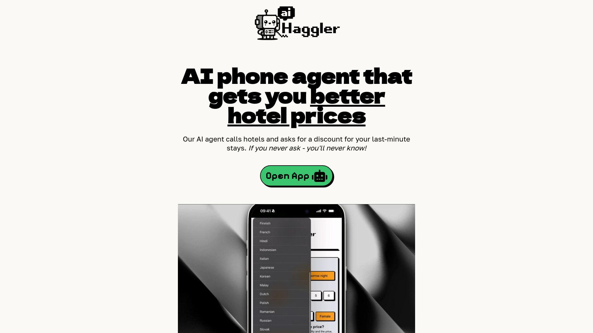AI Haggler logo