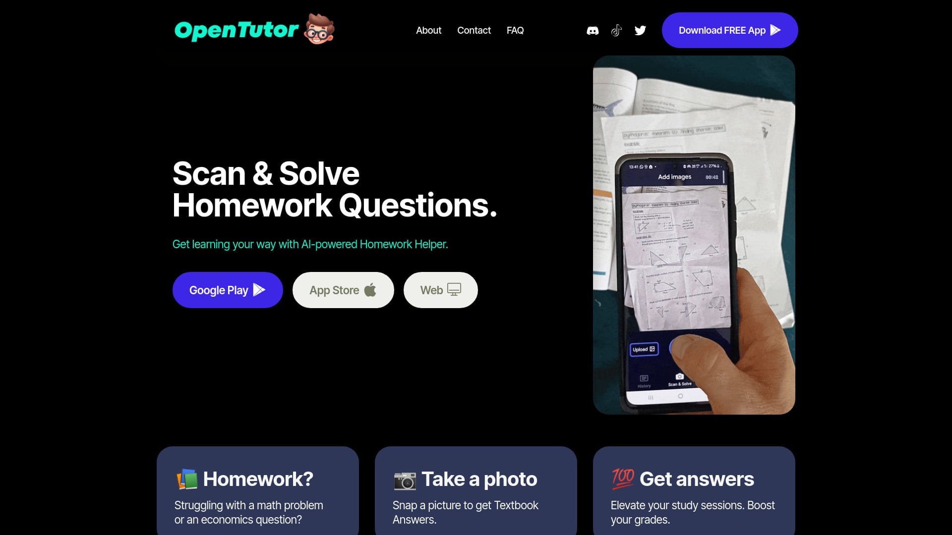 Open Tutor App logo