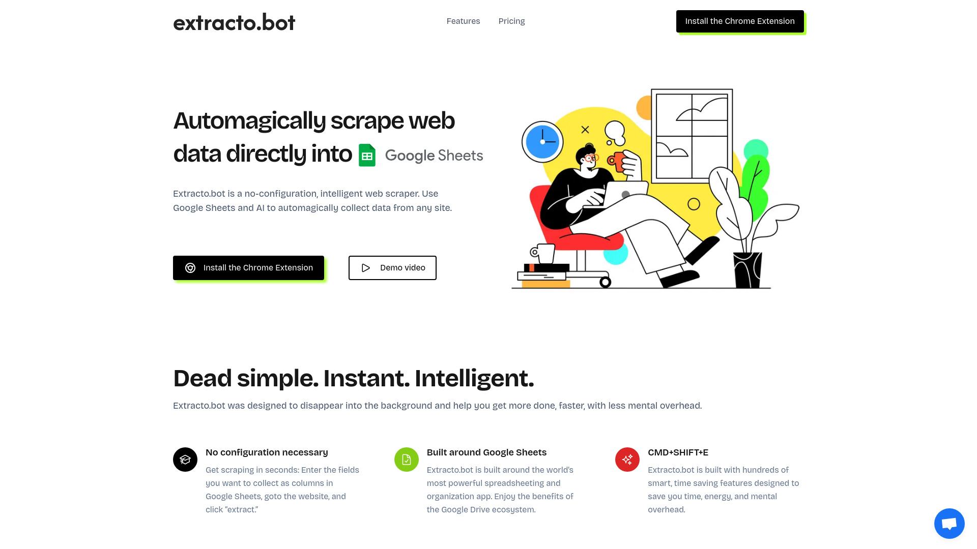Extracto.bot logo