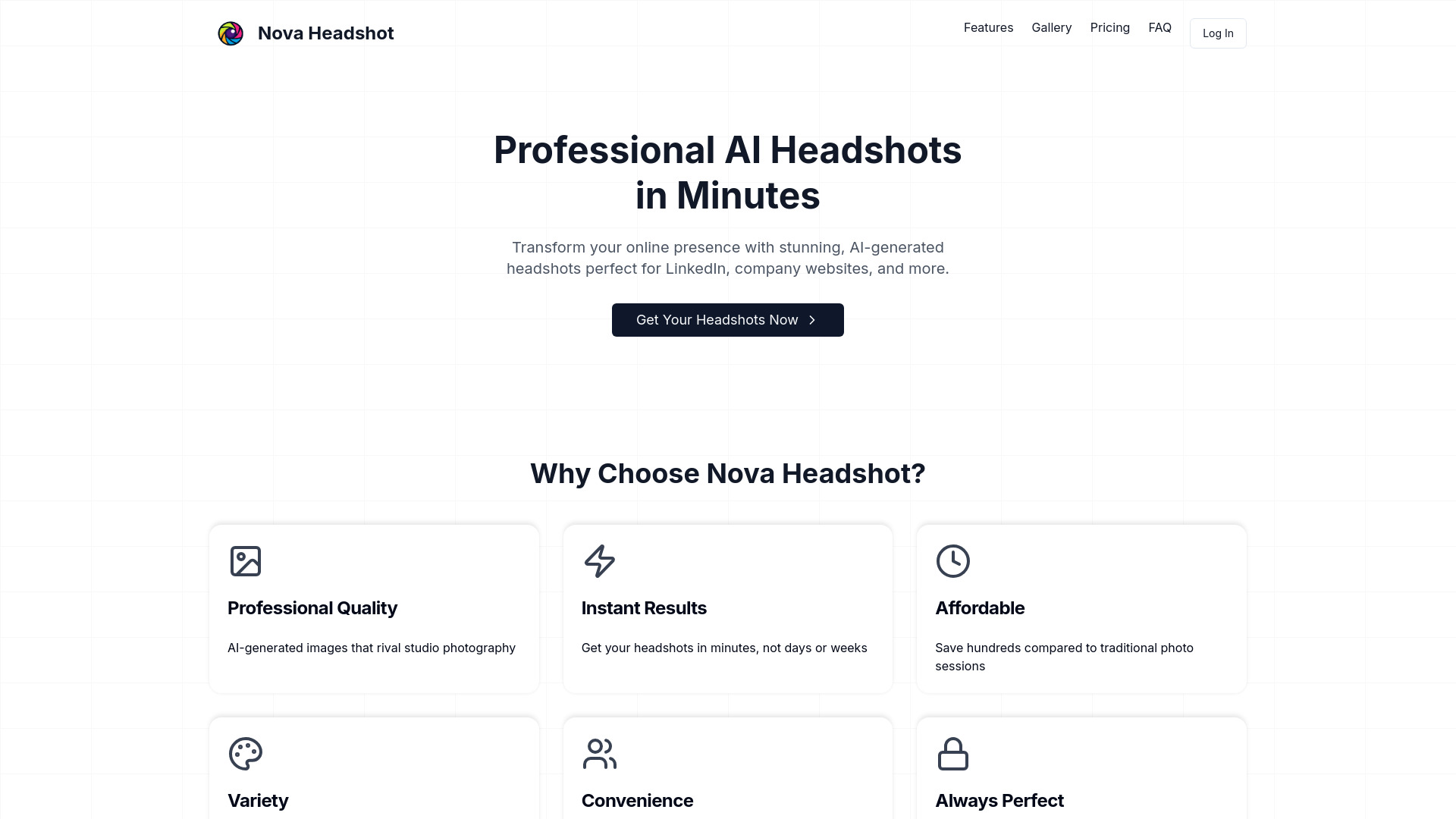 Nova Headshot logo