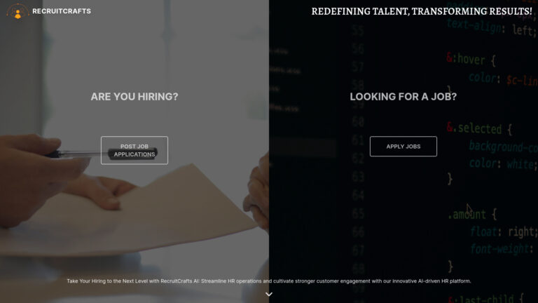 Innovative Recruitcrafts AI Tool Review