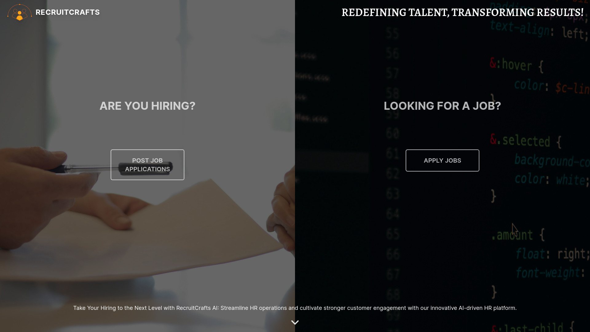 RecruitCrafts logo