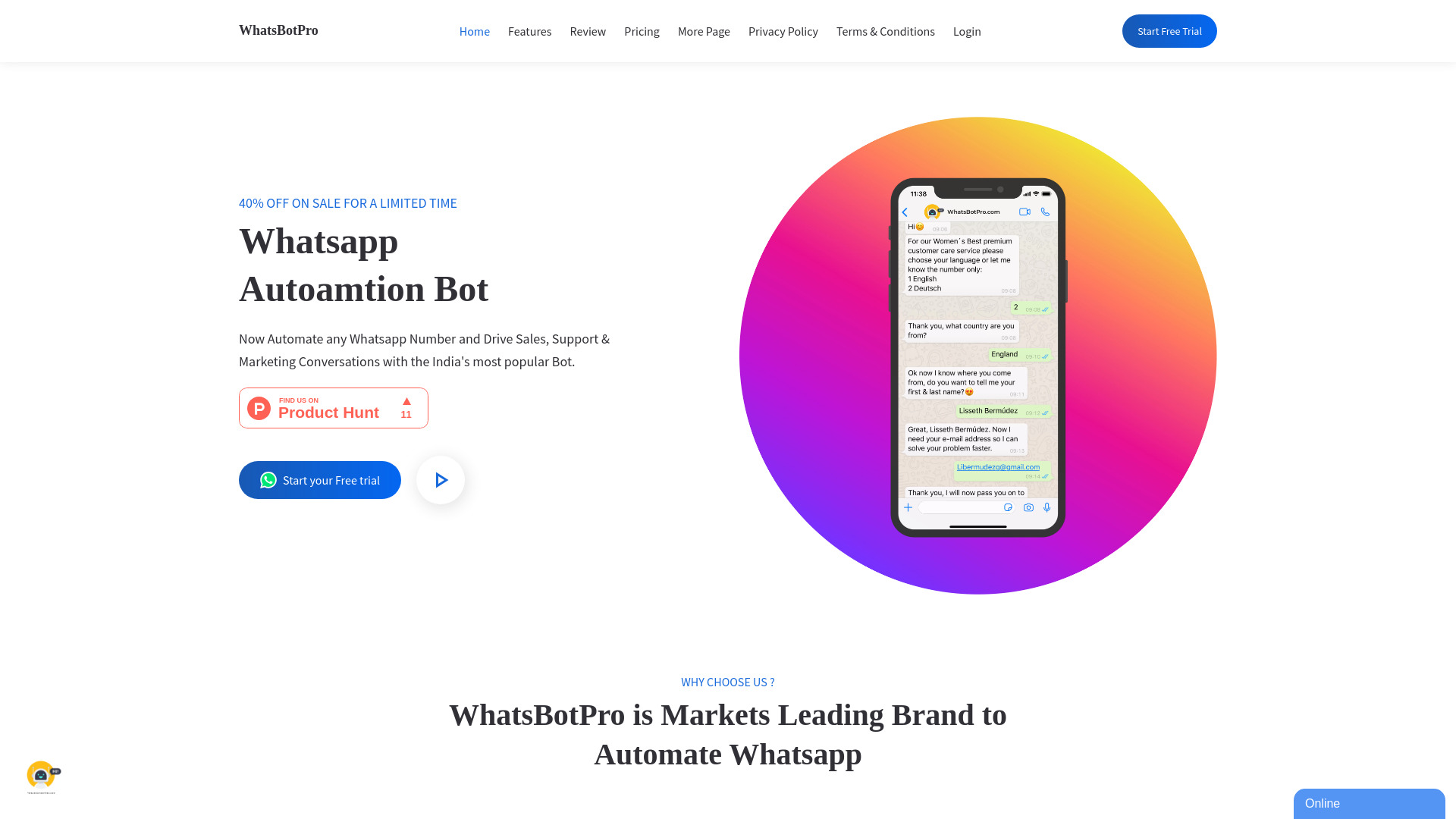 WhatsBotPro logo