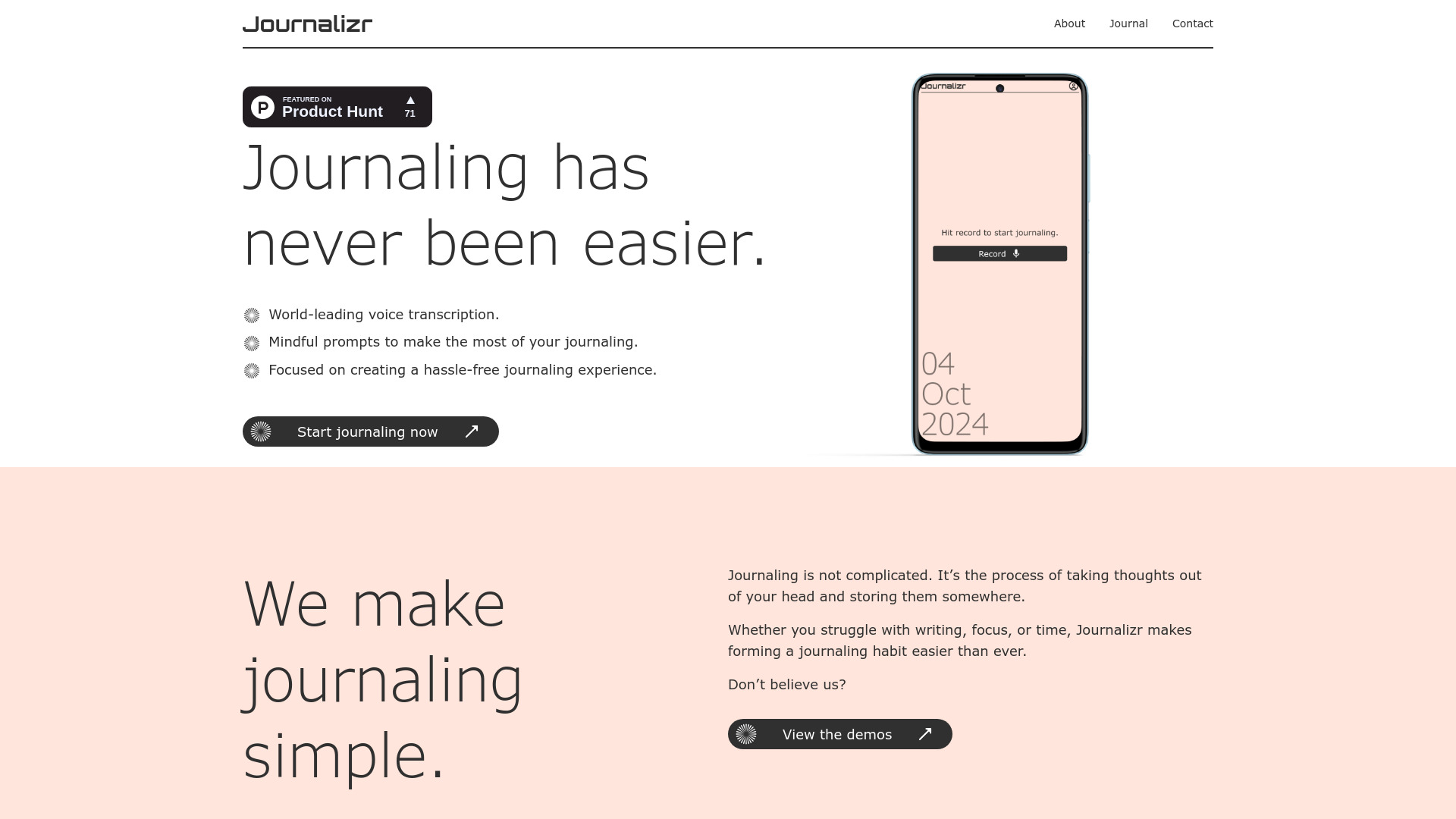 Journalizr logo