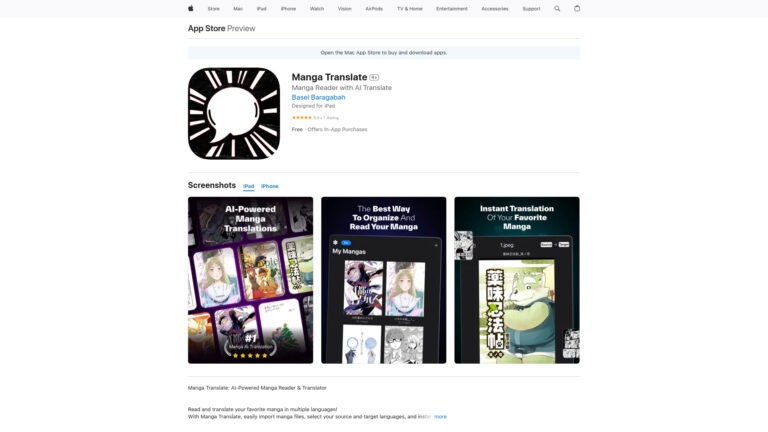Best Manga Translate AI Tool Review