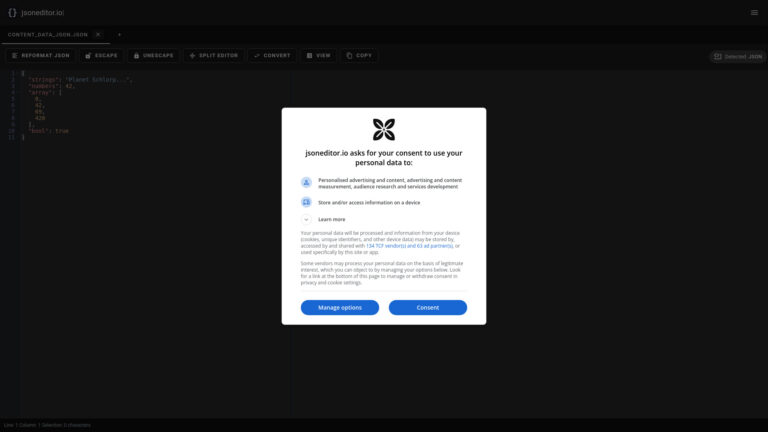 Free Jsoneditor.io AI Tool Review