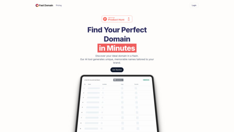 Top Fast Domain AI Tool Review
