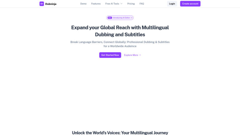 New Dubninja AI Tool Review