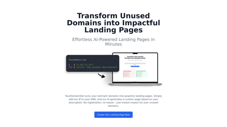 Best Yourdomainsite AI Tool Review