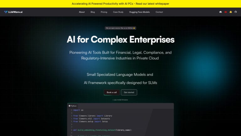 Trending Llmware.ai AI Tool Review