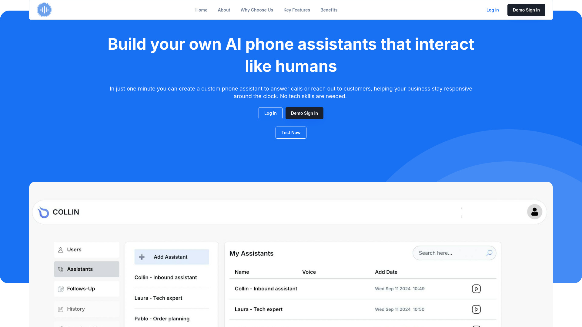 Colin AI & Bubble logo