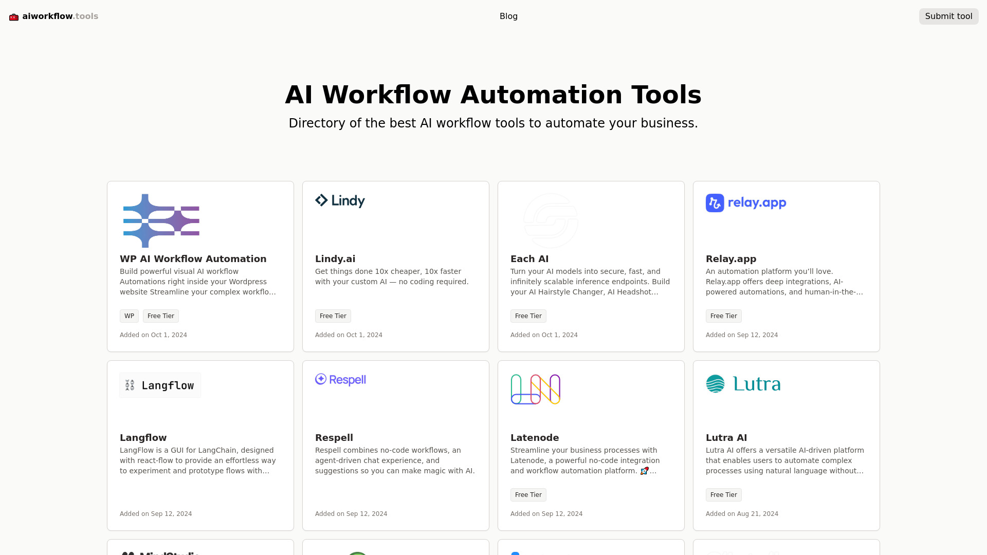 AI Workflow Automation Tools logo