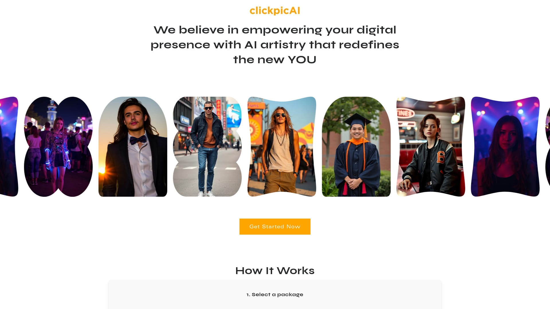 ClickPicAI & Shopify logo