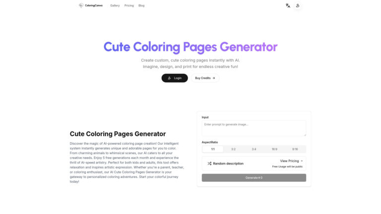 Powerful Coloringcanva AI Tool Review